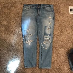 🛑ON HOLD🛑 Abercrombie Boyfriend Ripped Jeans